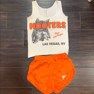 Authentic Hooters uniform from Las Vegas.